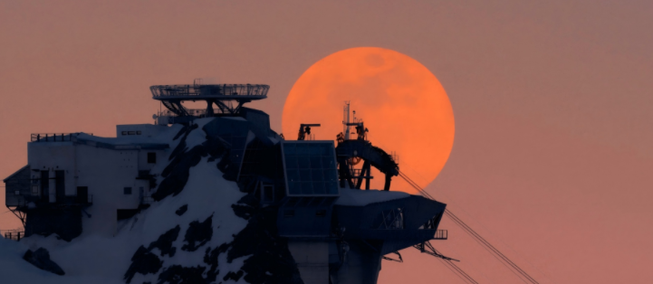 The moon